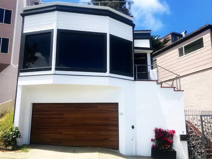 Modern Place in Twin Peaks; Easy Parking! Guest suites for