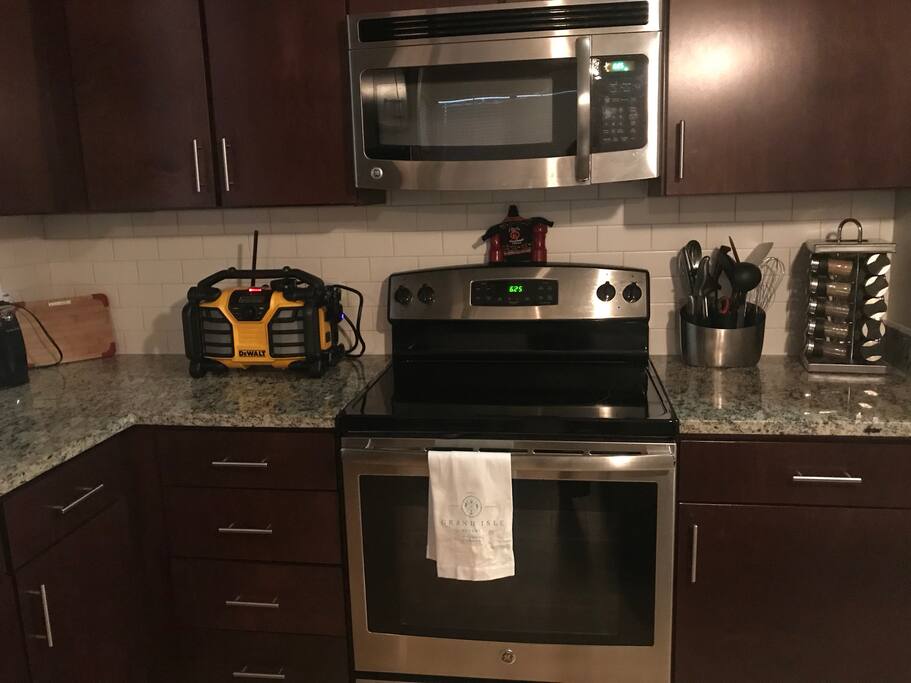 Kitchen with all modern appliances