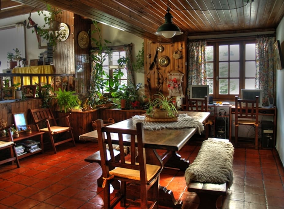 Comedor de uso compartido.