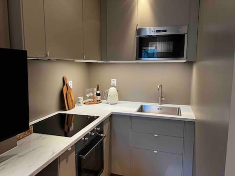 Small modern apartment near Bergen Airport