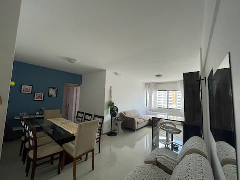 Airbnb em destaque: Spacious and airy apartment with a great location! em Aldeota