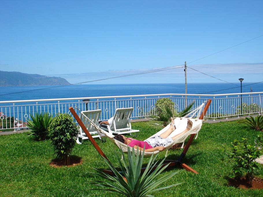 Garden and view