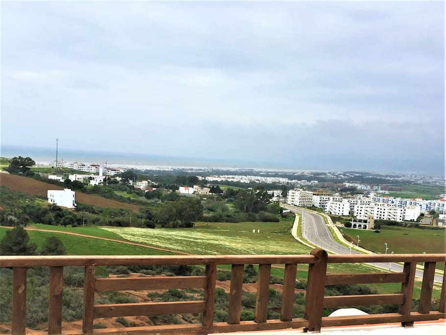Vue Panoramique de la terrace