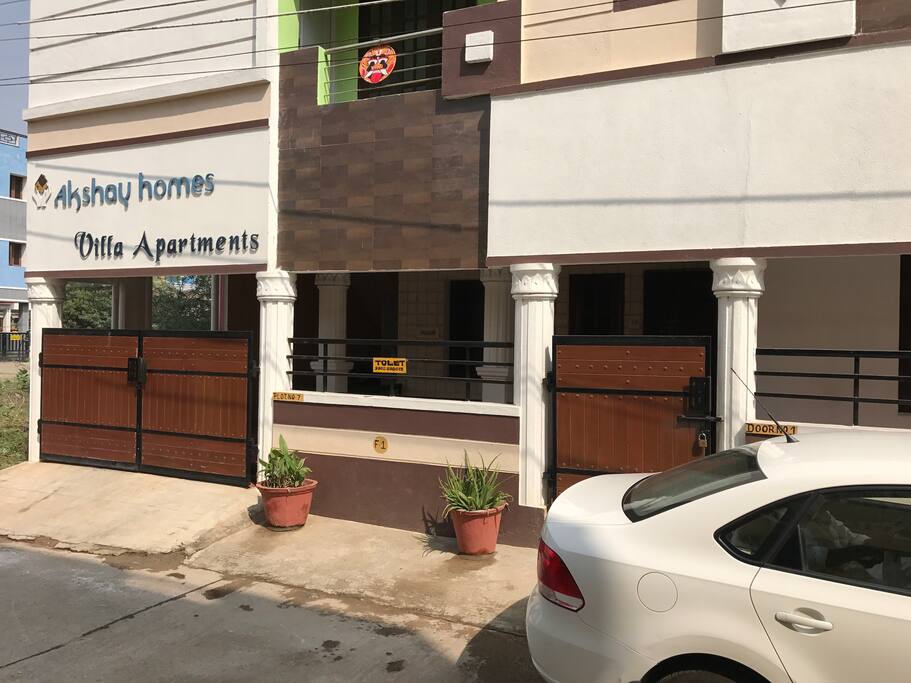 Parking and Main Entrance