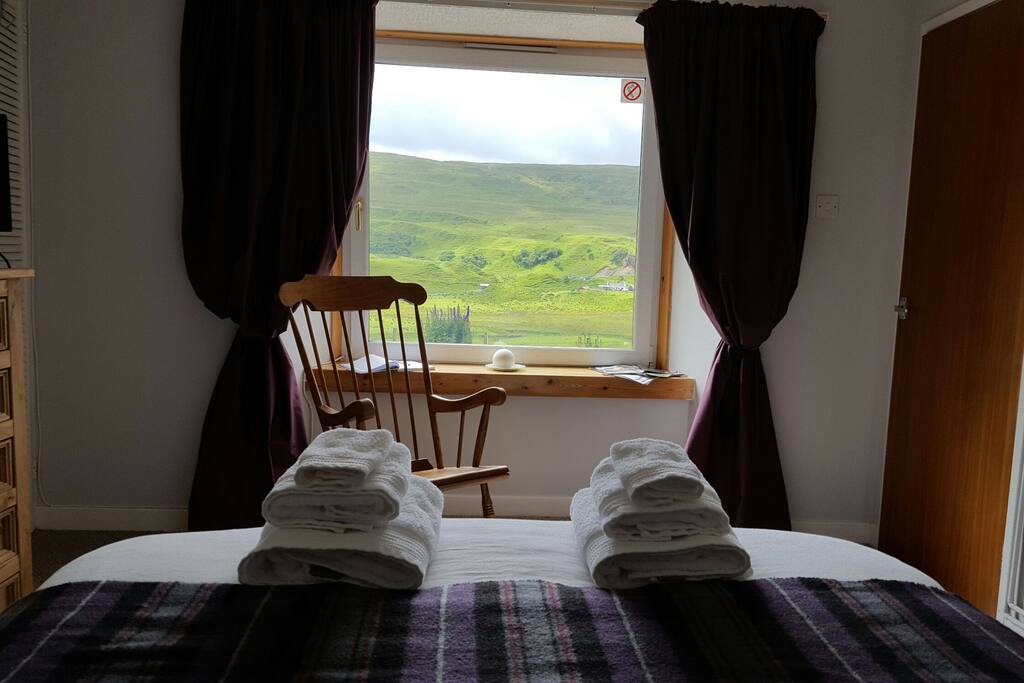 Waking up to the view of the Faerie Glen each morning