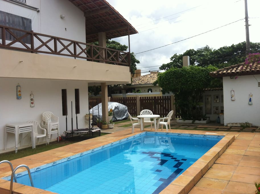 Pool area / área da pscina