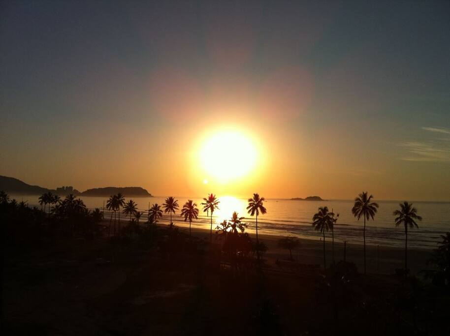 Por do Sol - Vista do apto