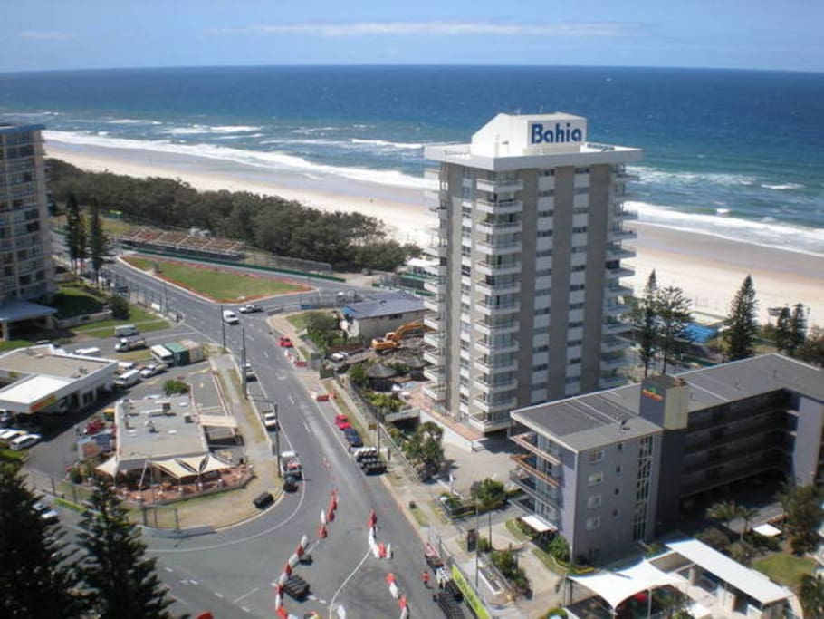 OVERLOOKING THE BEACH
