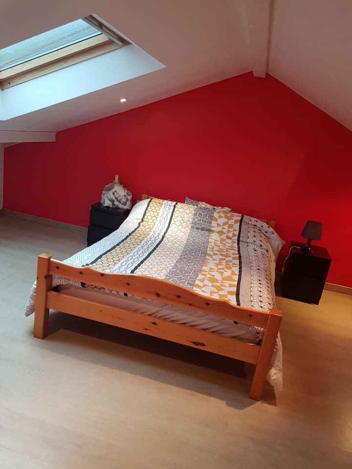 غرفة النوم رقم3 في الطابق العلوي 