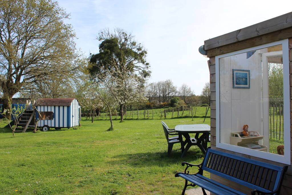 vue sur le jardin