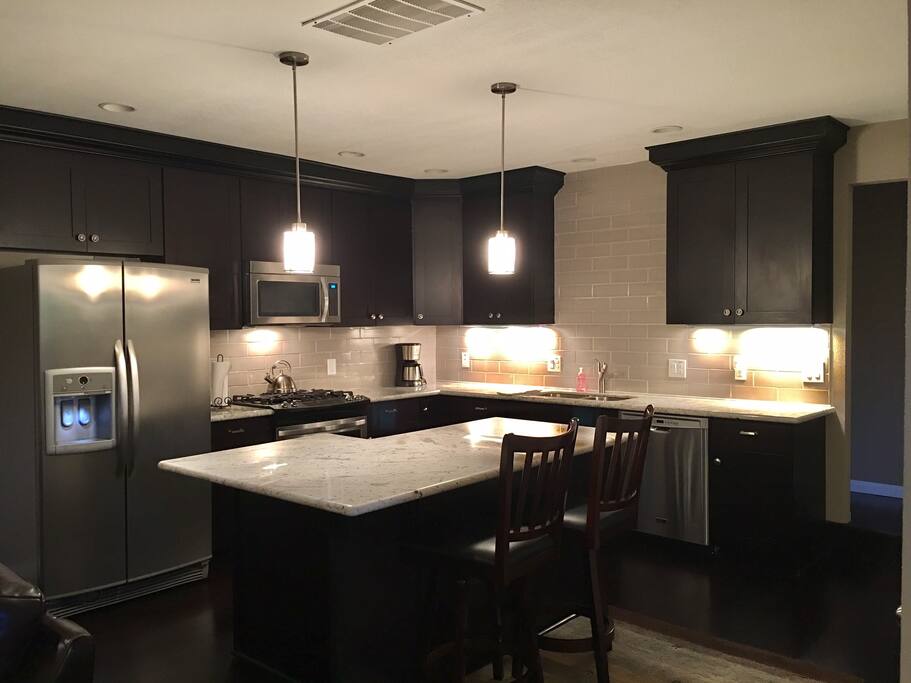 Spacious chef kitchen