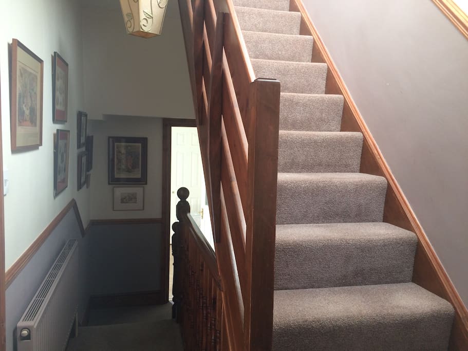 Stairs to ensuite bedroom