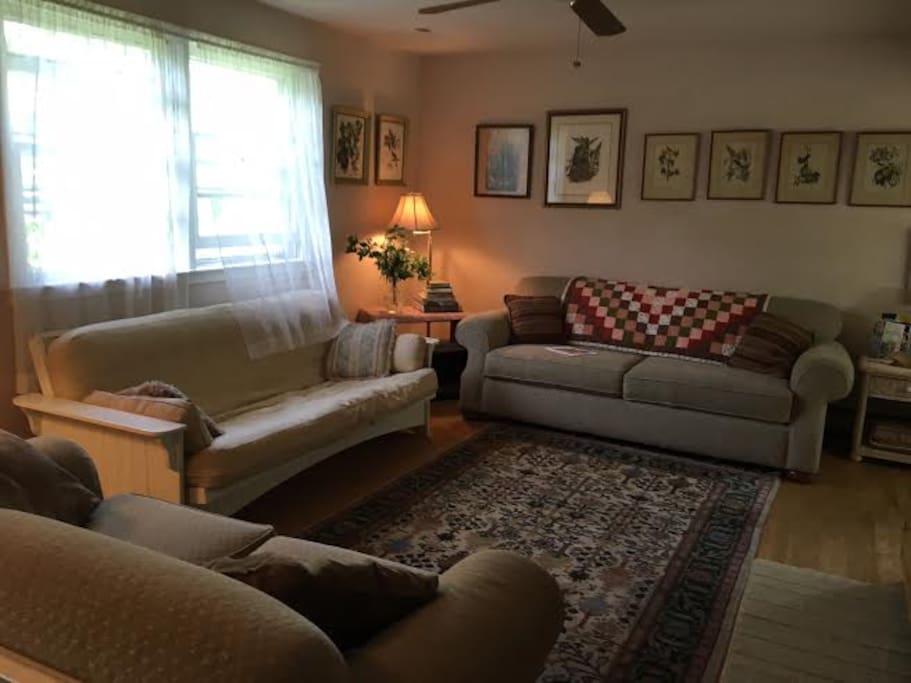 Upstairs Living Room.