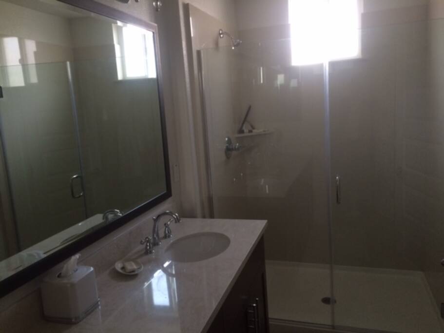 Master Bath with walk in shower