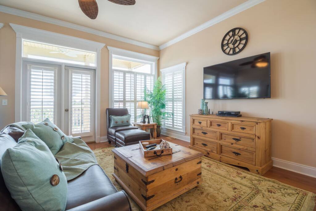 This 3 Story Beach Home has living space galore!