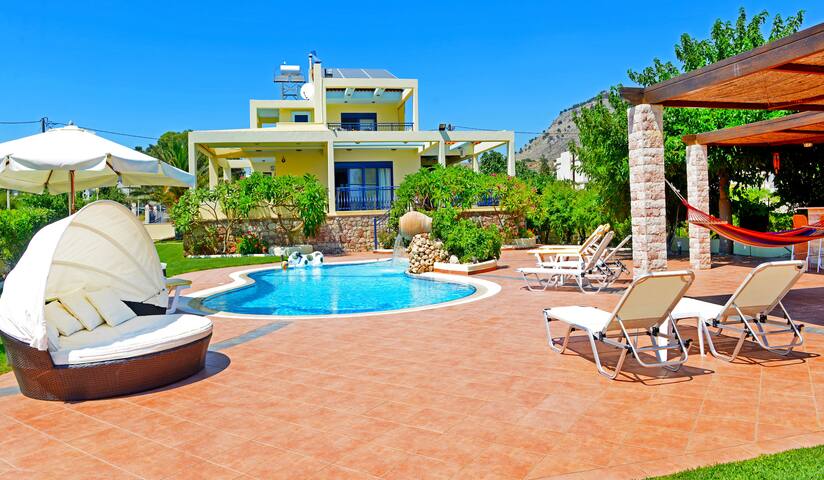 “villa-angelina” Seafront Villa with Private Pool.