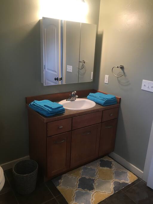 Shared bathroom