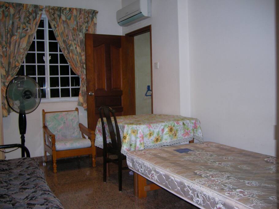 Bedroom 1 with toilet