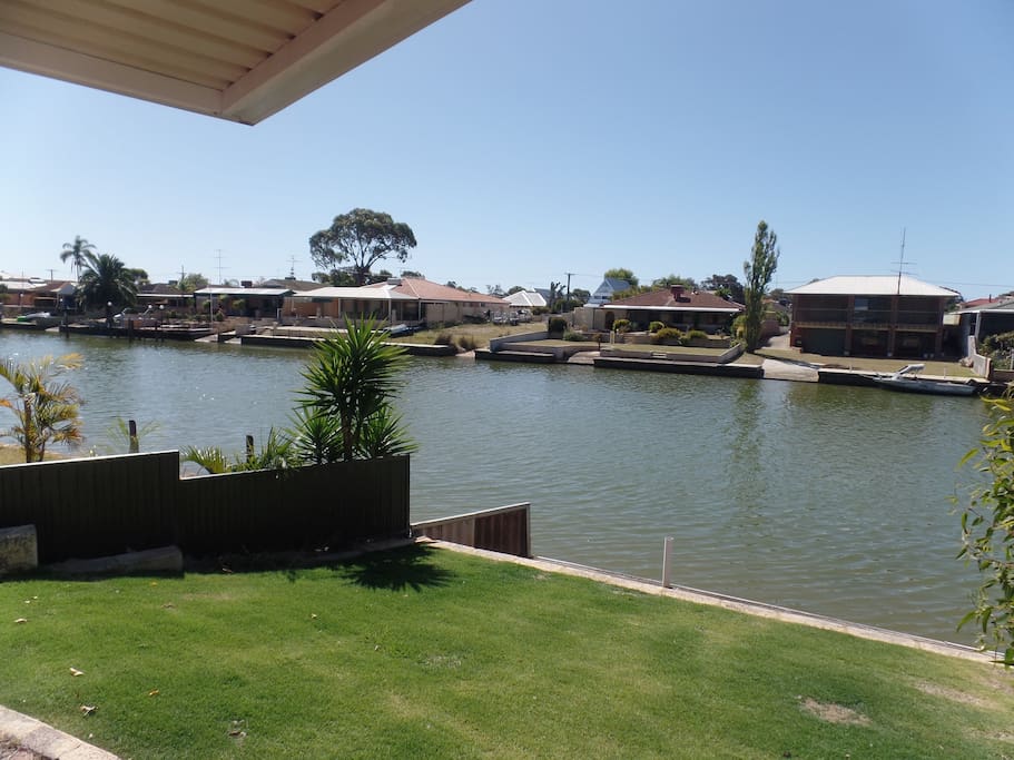 Canal View from Dolphin View Cottage
