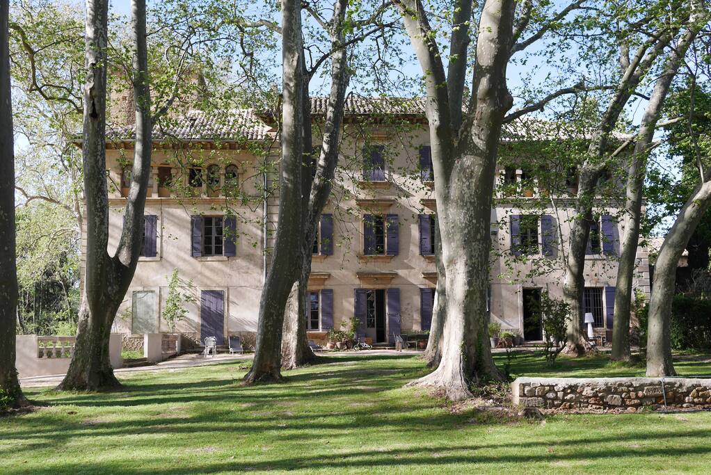 La bastide en arrivant