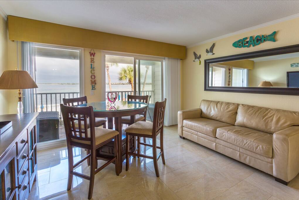 New fully furnished with sleeper sofa