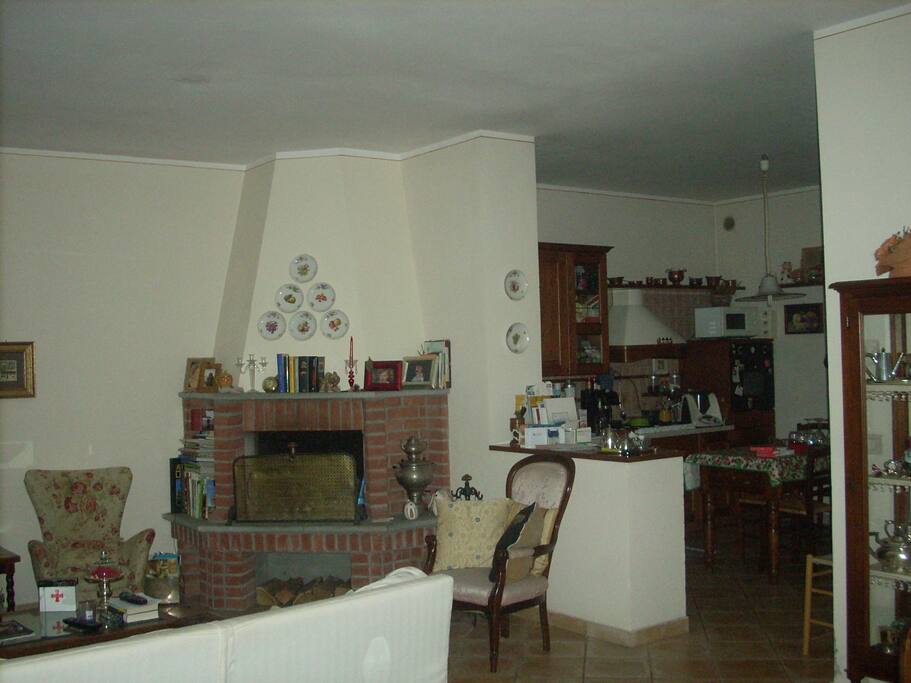 Salone e cucina