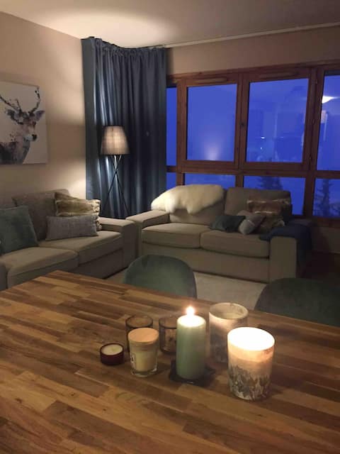 Popular Airbnb listing: Grand Massif 4* Ski in-Ski out apartment with pool in Arâches La Frasse