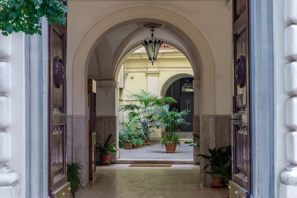 charming entrance