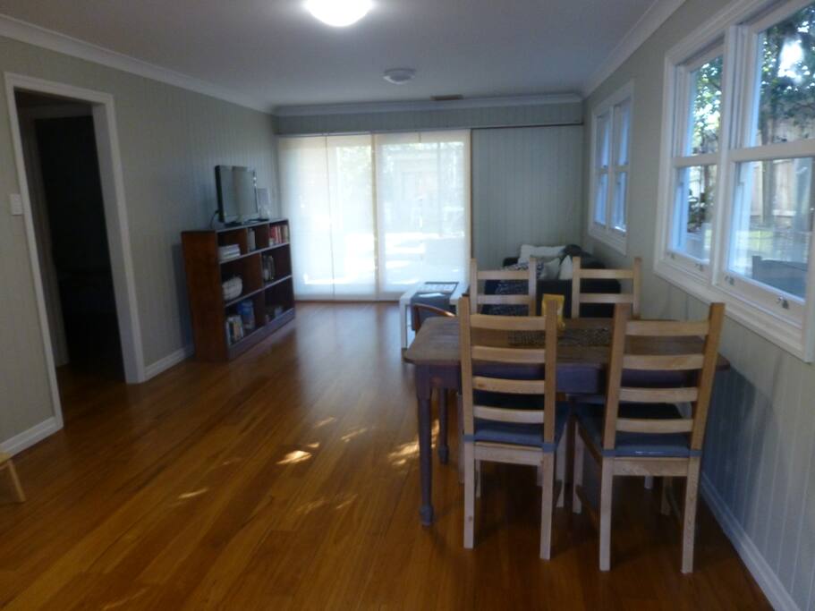 Open plan dining