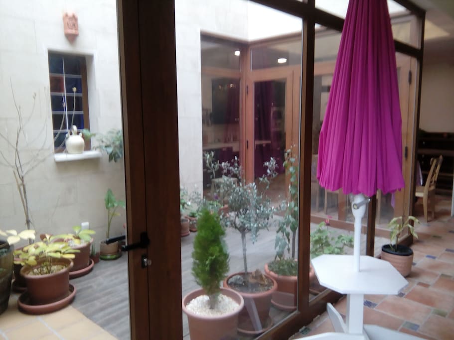 Patio integrado