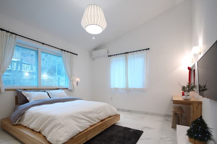 Gapyeong Fraysuite客房-1间卧室