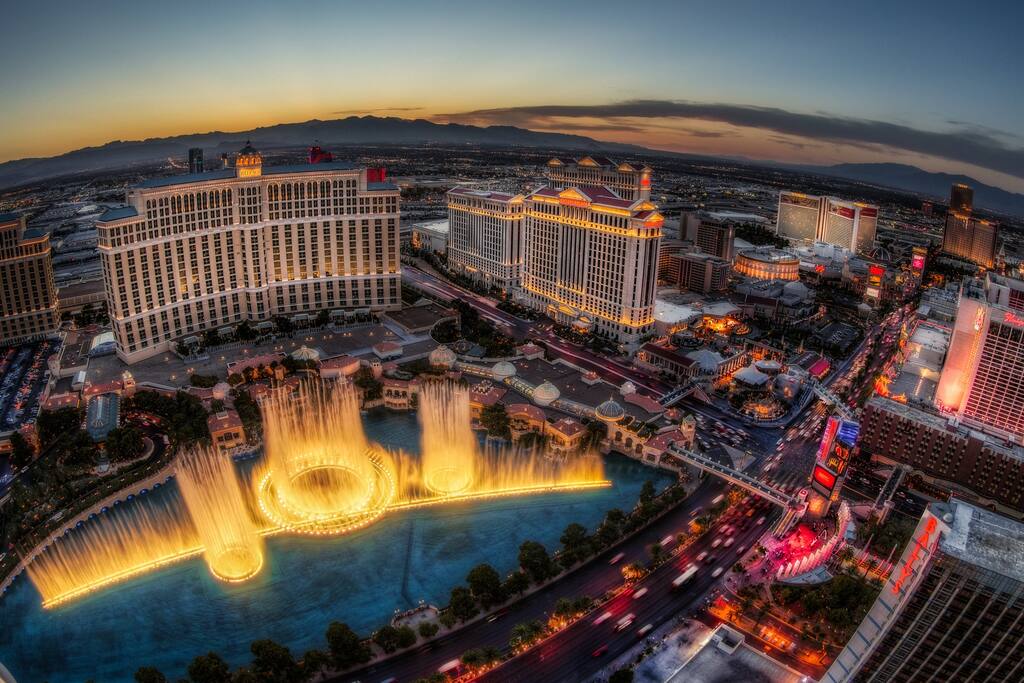 Some units in tower 3 have views of the Bellagio