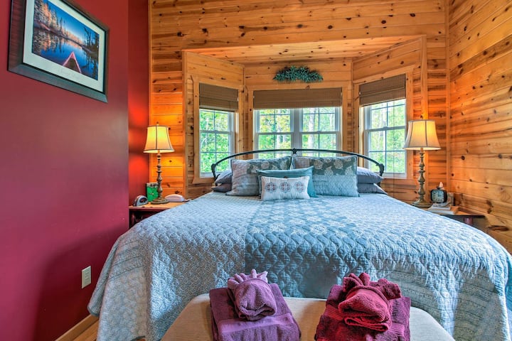 King Bed in Master Bedroom