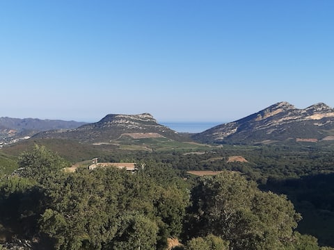 A casa di babbu, make au site de la Conca d 'Oru