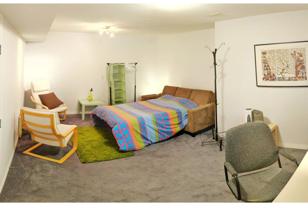 Spacious bedroom