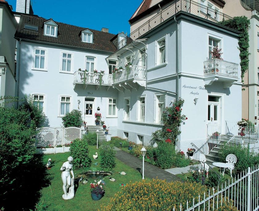 Aussenansicht Apartmenthotel New Angela