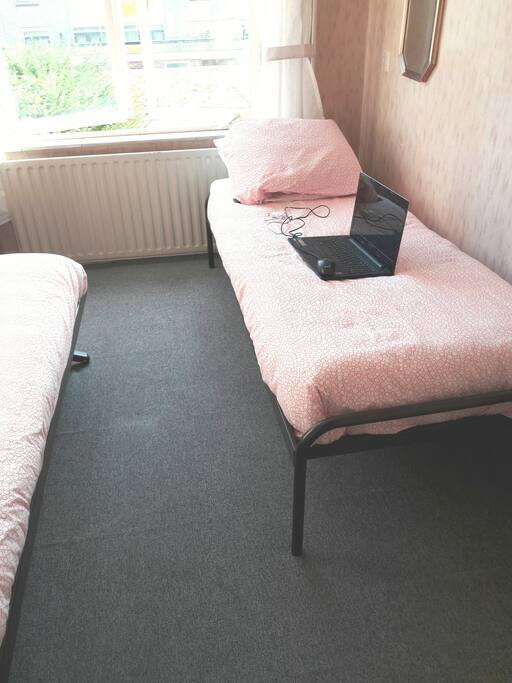 TWO SINGLE BEDS