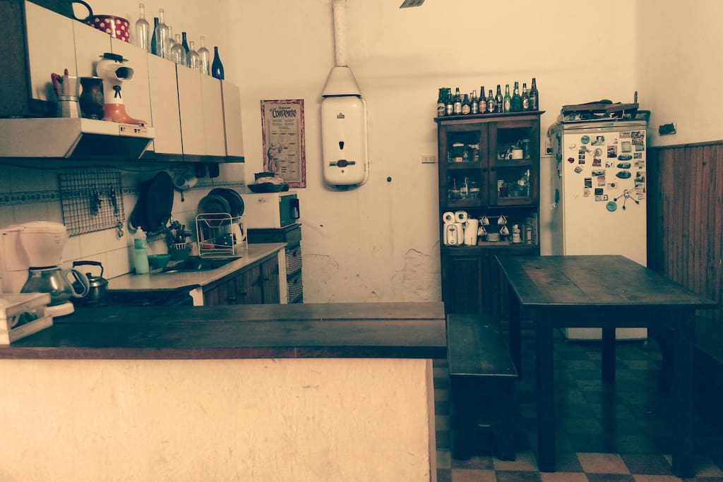 galeria con cocina amplia