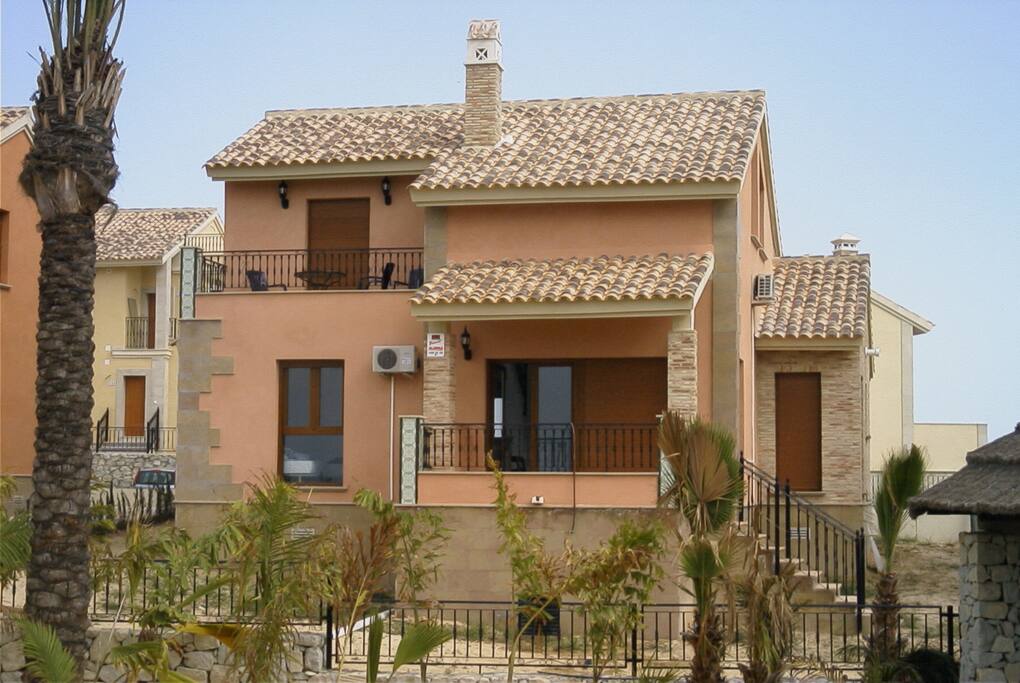 View of the back of the house.