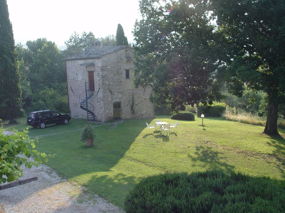 The Torre, green and peaceful