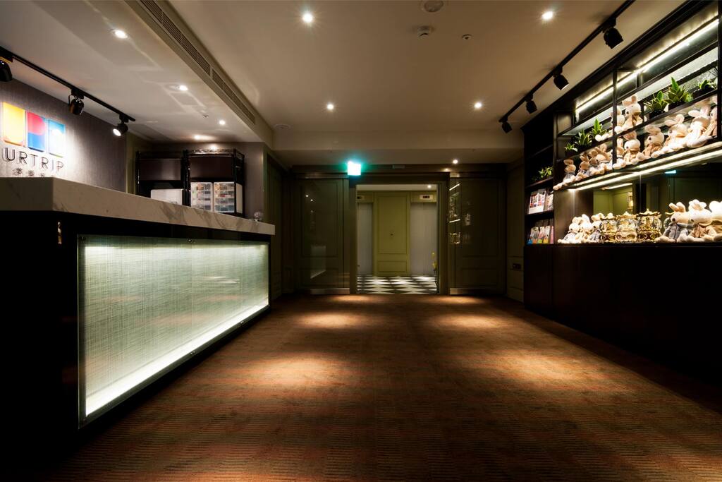 明亮充滿童趣的Lobby