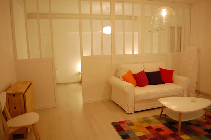 large studio near the city center