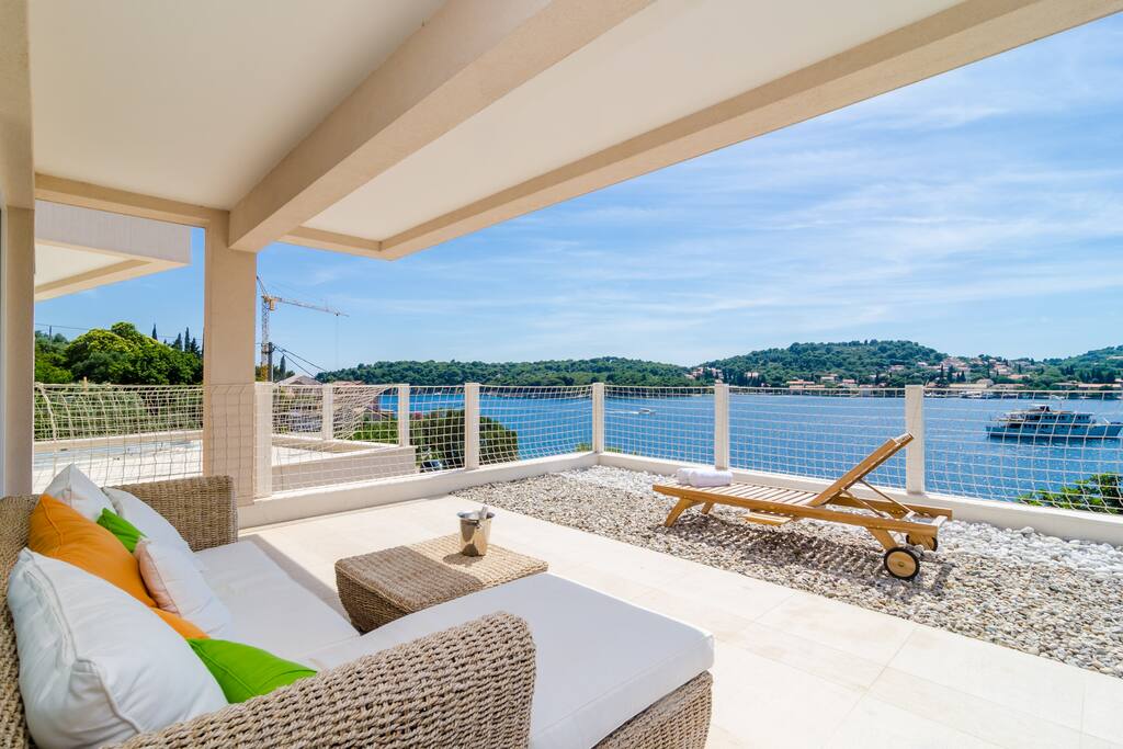 Patio with amazing view