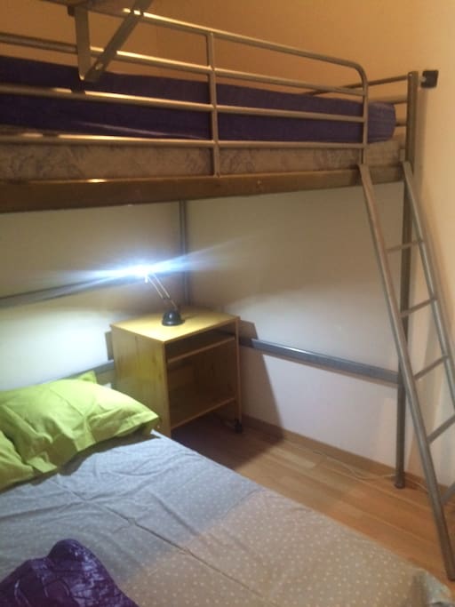 chambre avec mezzanine pour enfants