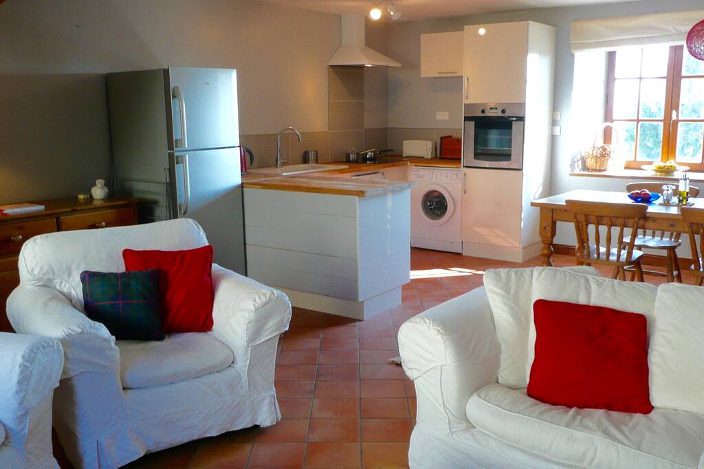 Living / dining / new kitchen