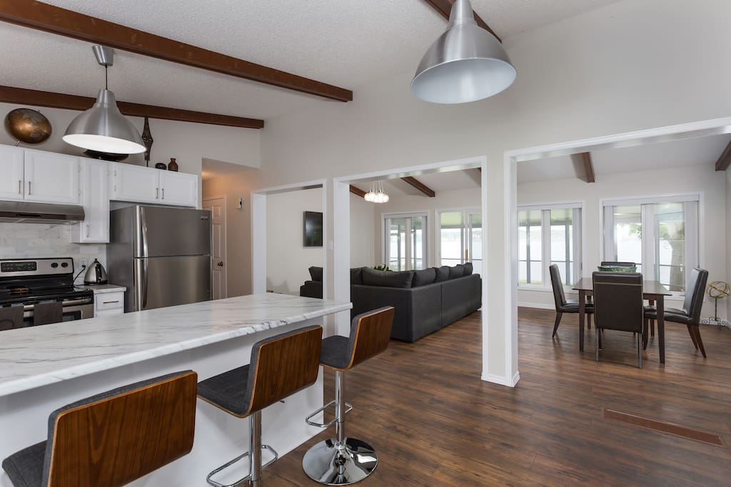 Fully equipped kitchen for the chef in your group