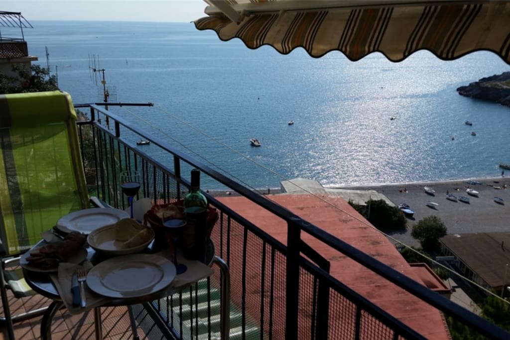 Lunch for two on Casa Rosalia balcony