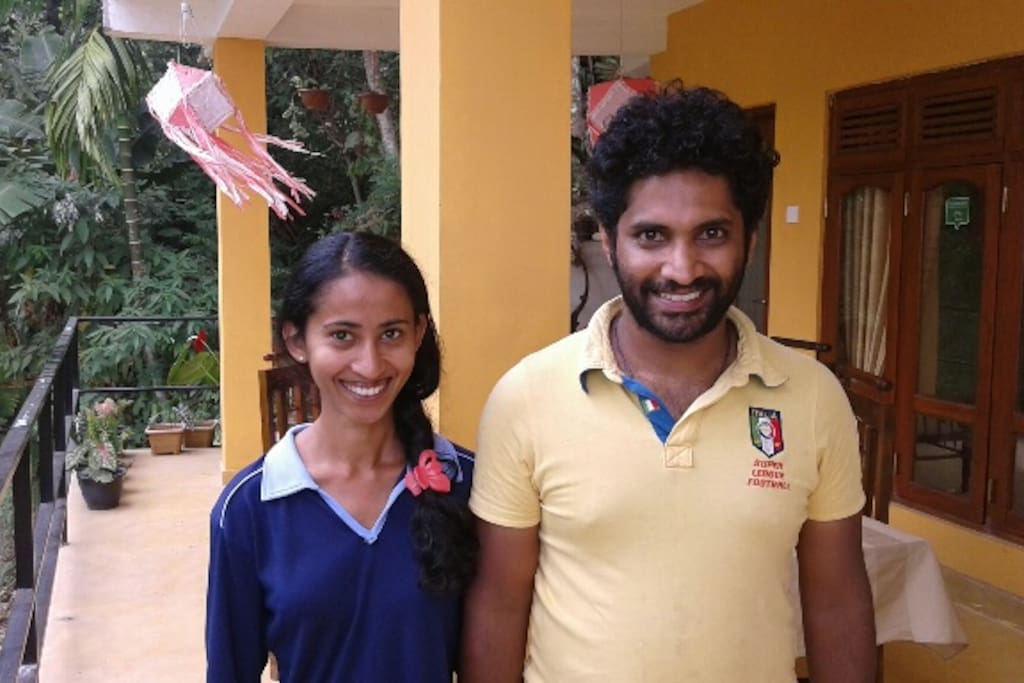 meet Julie & Gayan your hosts