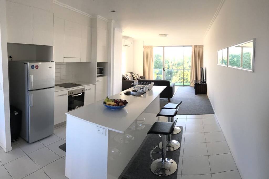 Modern, fully-equipped kitchen