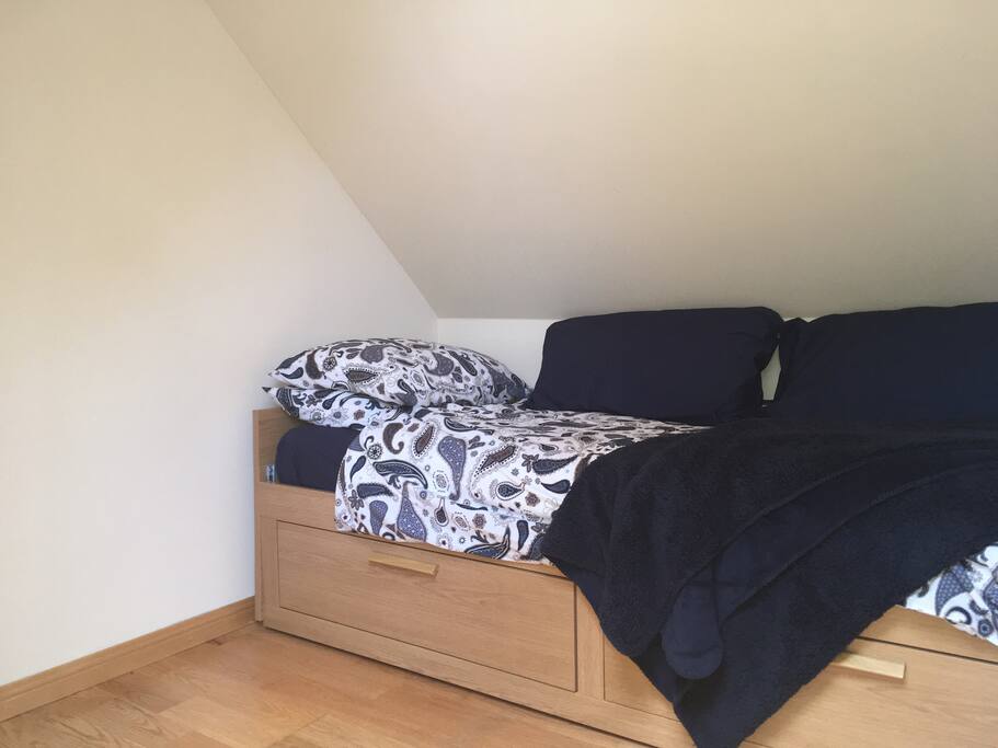 Comfortable Day Bed as Single (Can also be King Size)